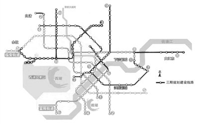 地铁三期批复在即 2022年前杭州10条地铁串联9大城区